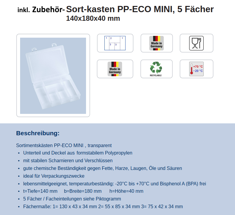 Mount-Flix Basis-Set (neuer kunstkorkvergĂĽteter Werkstoff)