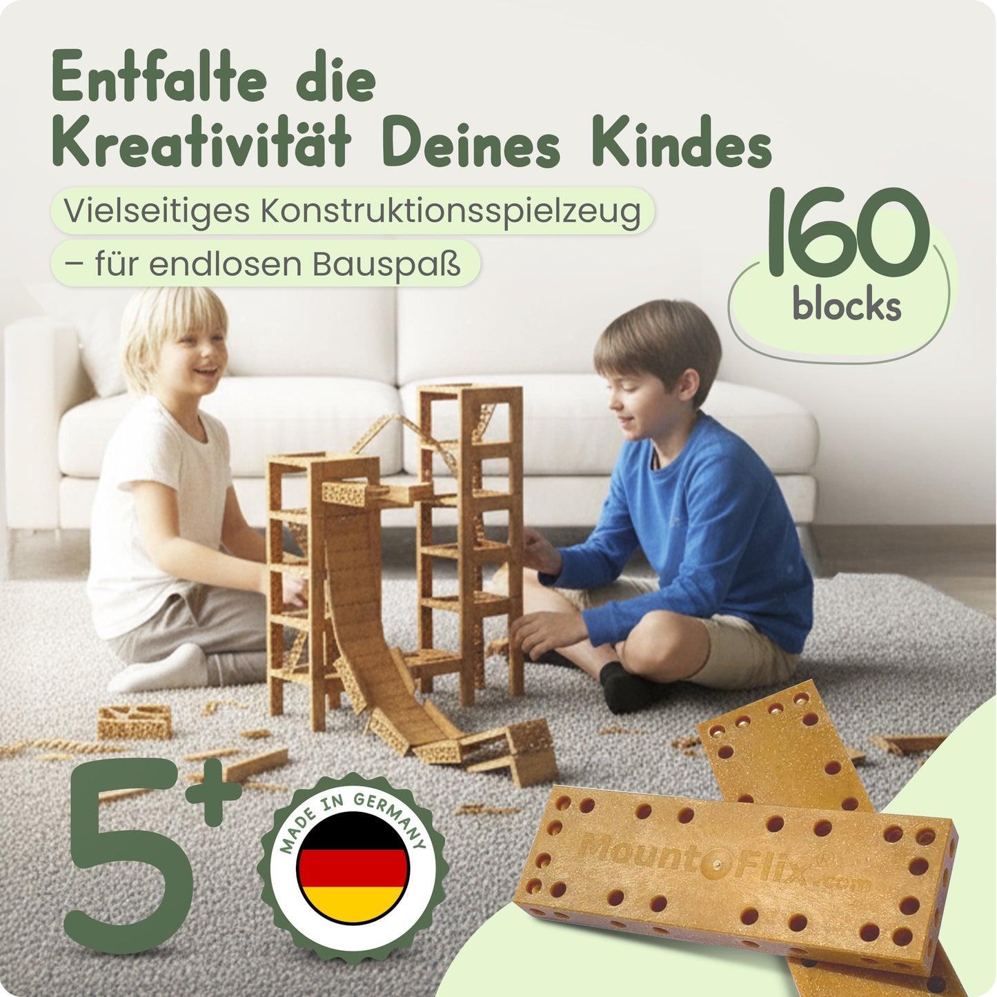 Mount-Flix Basis-Set (neuer kunstkorkvergüteter Werkstoff)